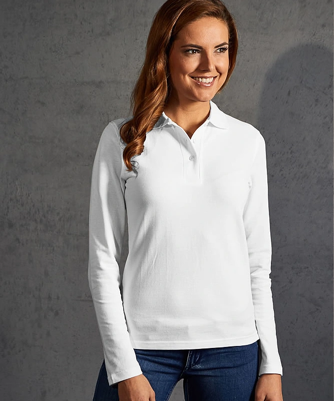 Women Heavy Polo Longsleeve